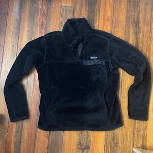 Patagonia Black Retool Fleece Pullover
